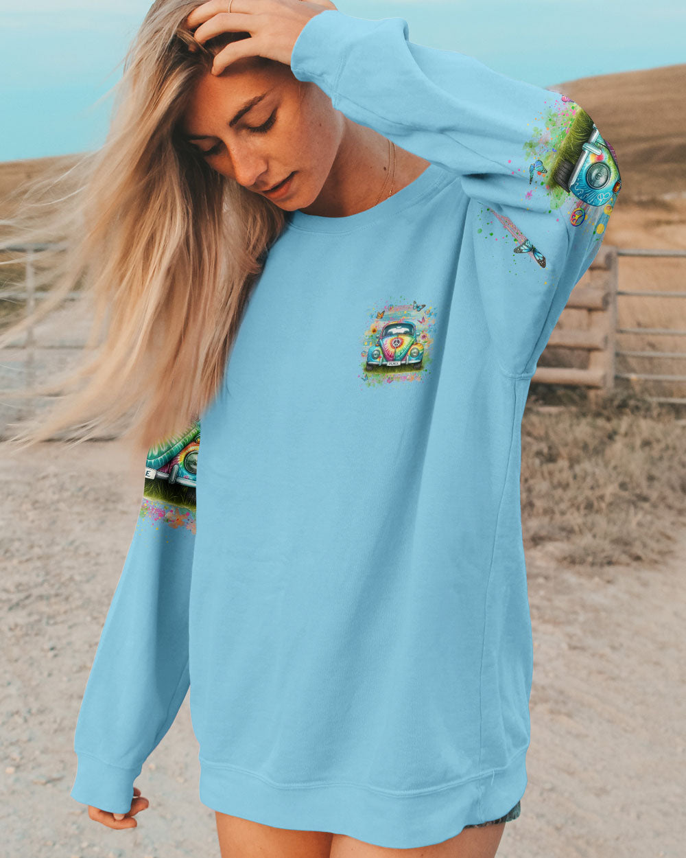 RUNNING AGAINST THE WIND ALL OVER PRINT - YHLT1505243
