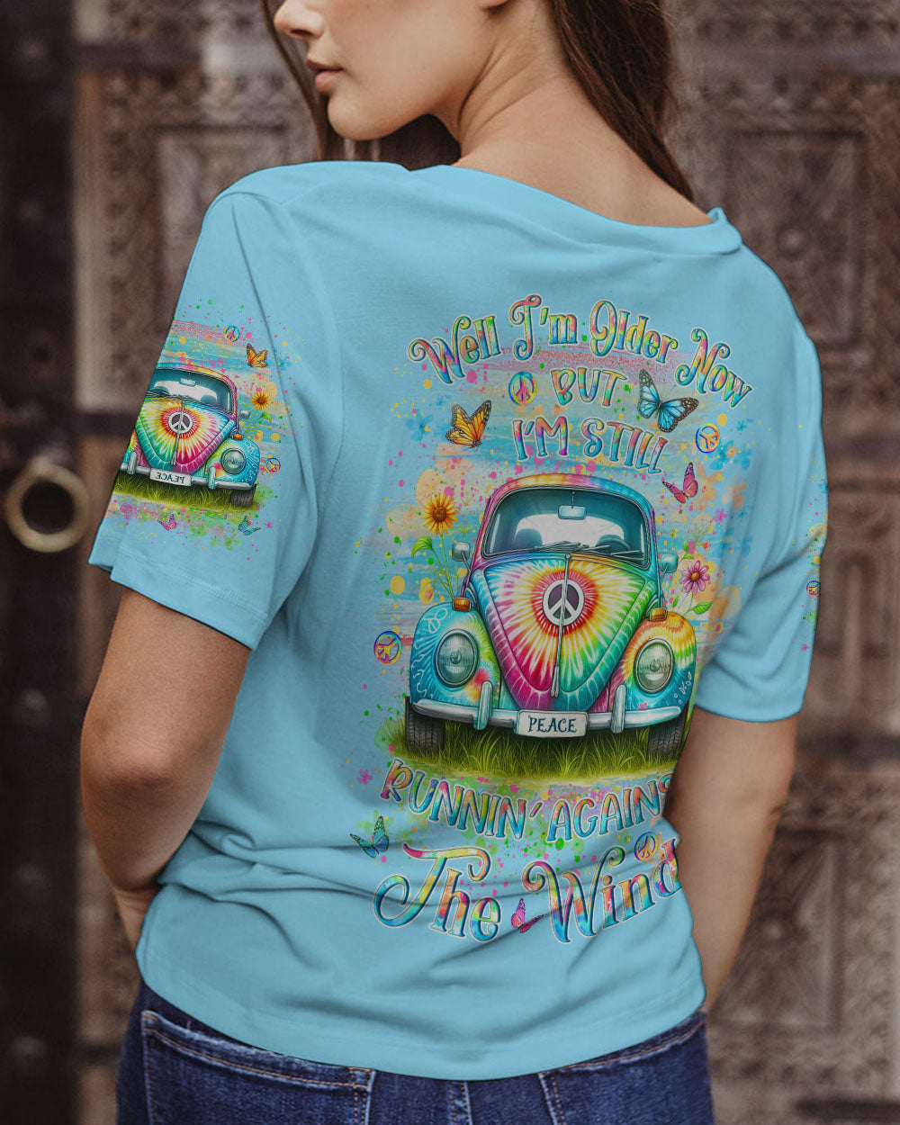 RUNNING AGAINST THE WIND ALL OVER PRINT - YHLT1505243