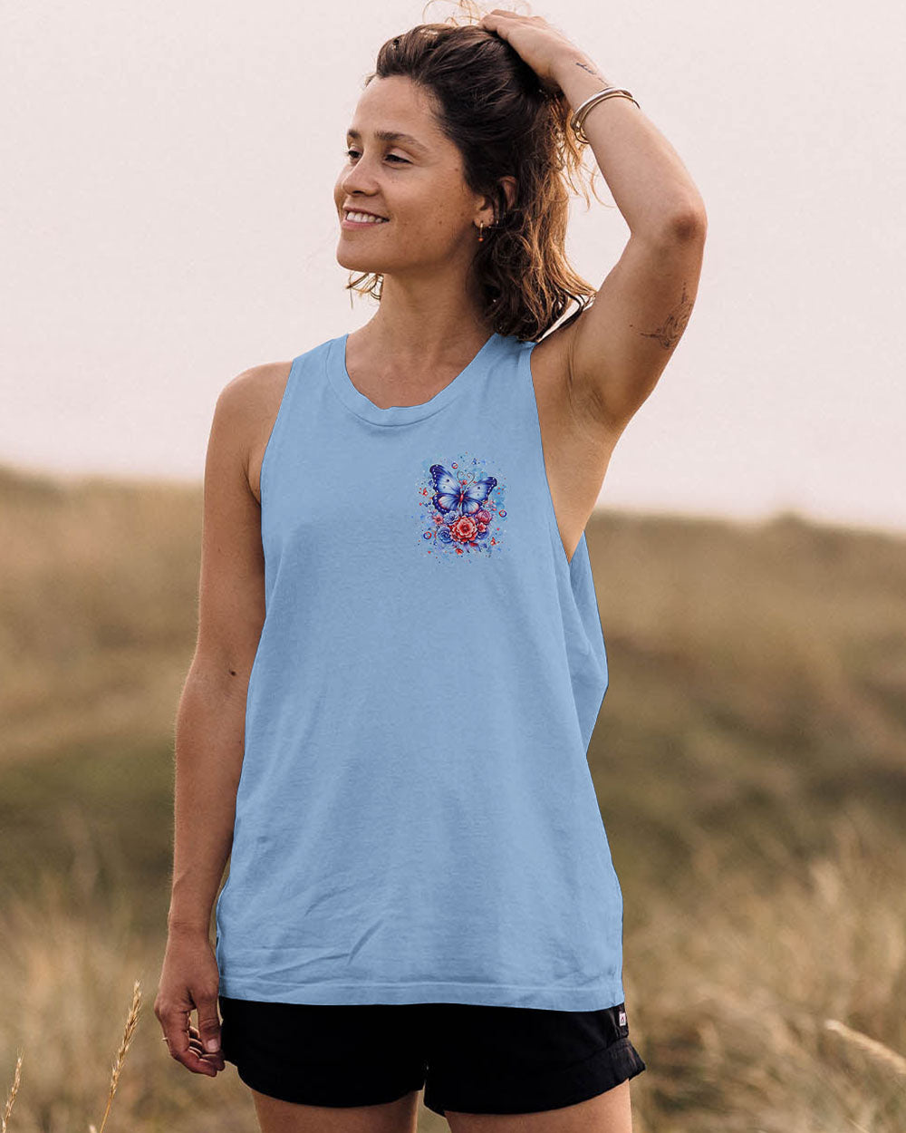 JUST BREATHE BUTTERFLY ALL OVER PRINT - YHLT1507243