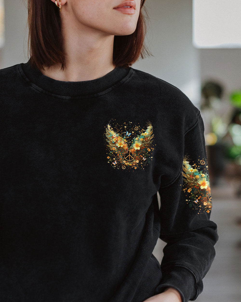 I BELIEVE THERE ARE ANGELS AMONG US WINGS ALL OVER PRINT - YHLT1508243