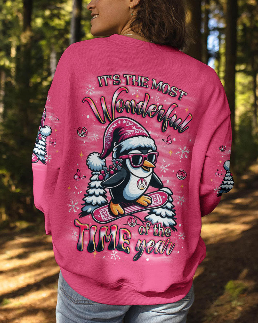 IT'S THE MOST WONDERFUL TIME CHRISTMAS ALL OVER PRINT - YHLT1510252