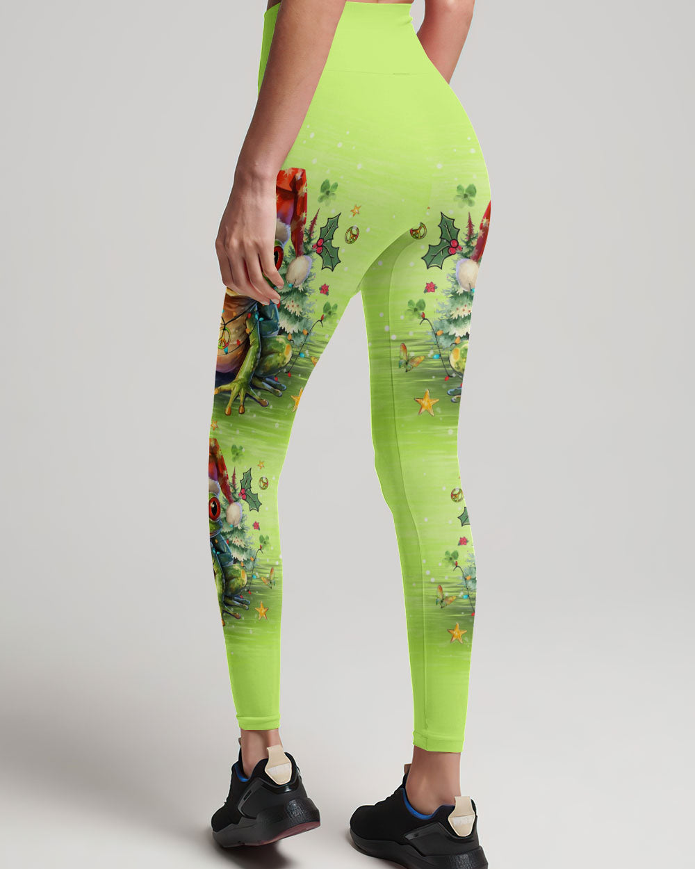 BE YOU THE WORLD WILL ADJUST CHRISTMAS FROG ALL OVER PRINT - YHLT1511231