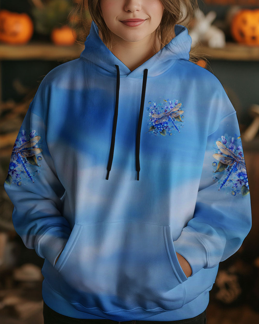 JUST BREATHE BUTTERFLY ALL OVER PRINT - YHLT1511241
