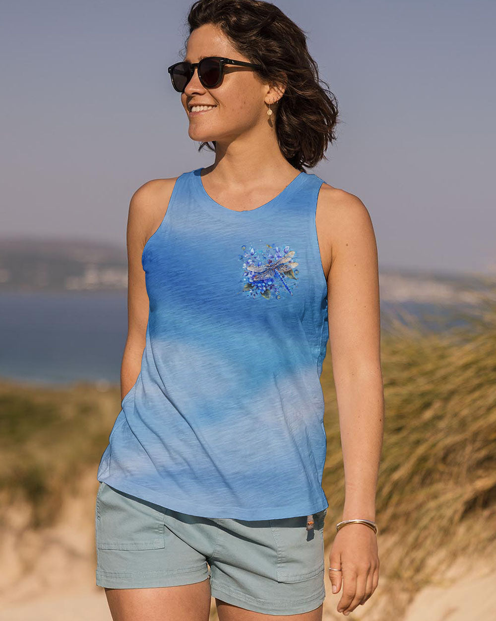 JUST BREATHE BUTTERFLY ALL OVER PRINT - YHLT1511241