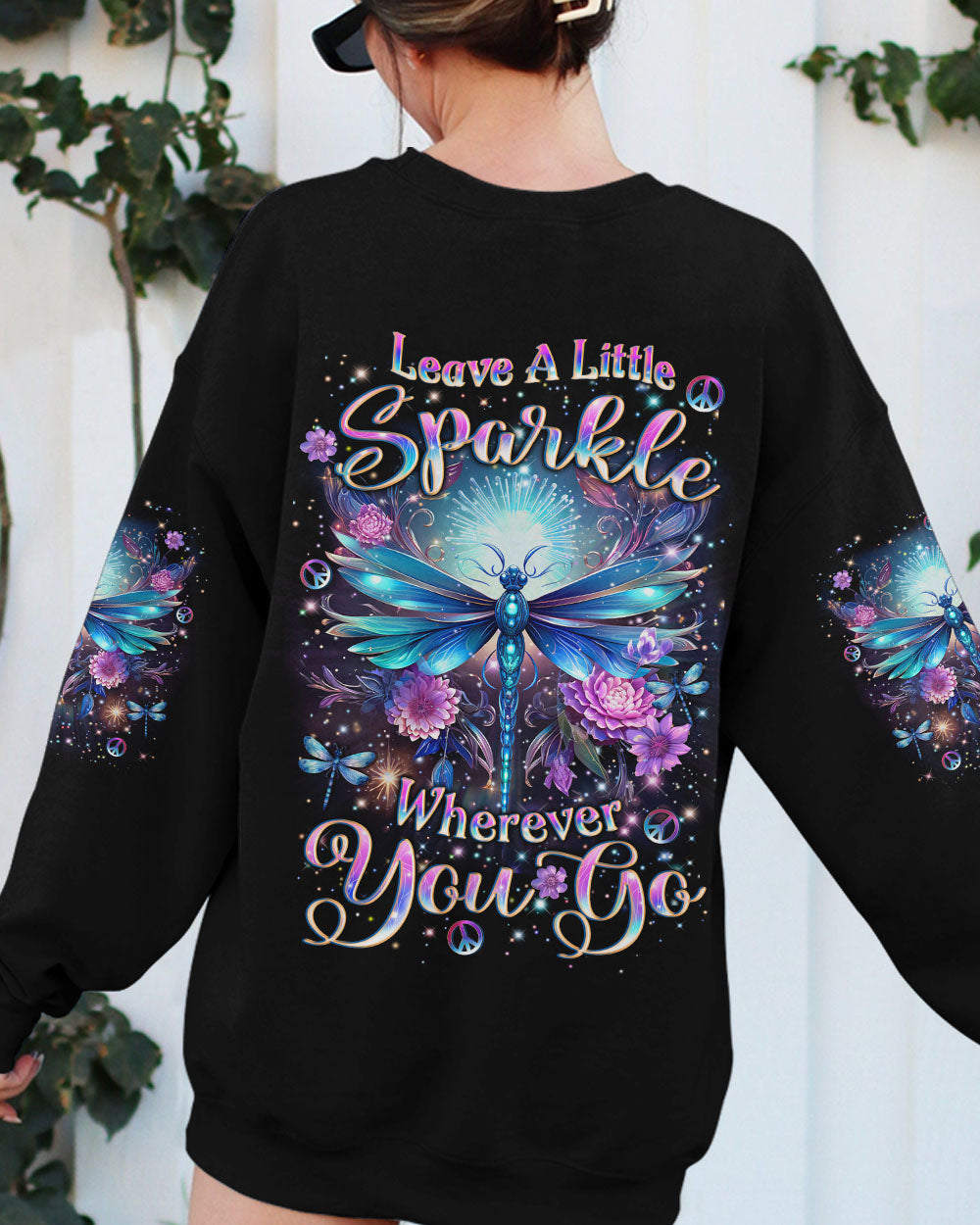 LEAVE A LITTLE SPARKLE WHEREVER YOU GO ALL OVER PRINT - YHLT1602244