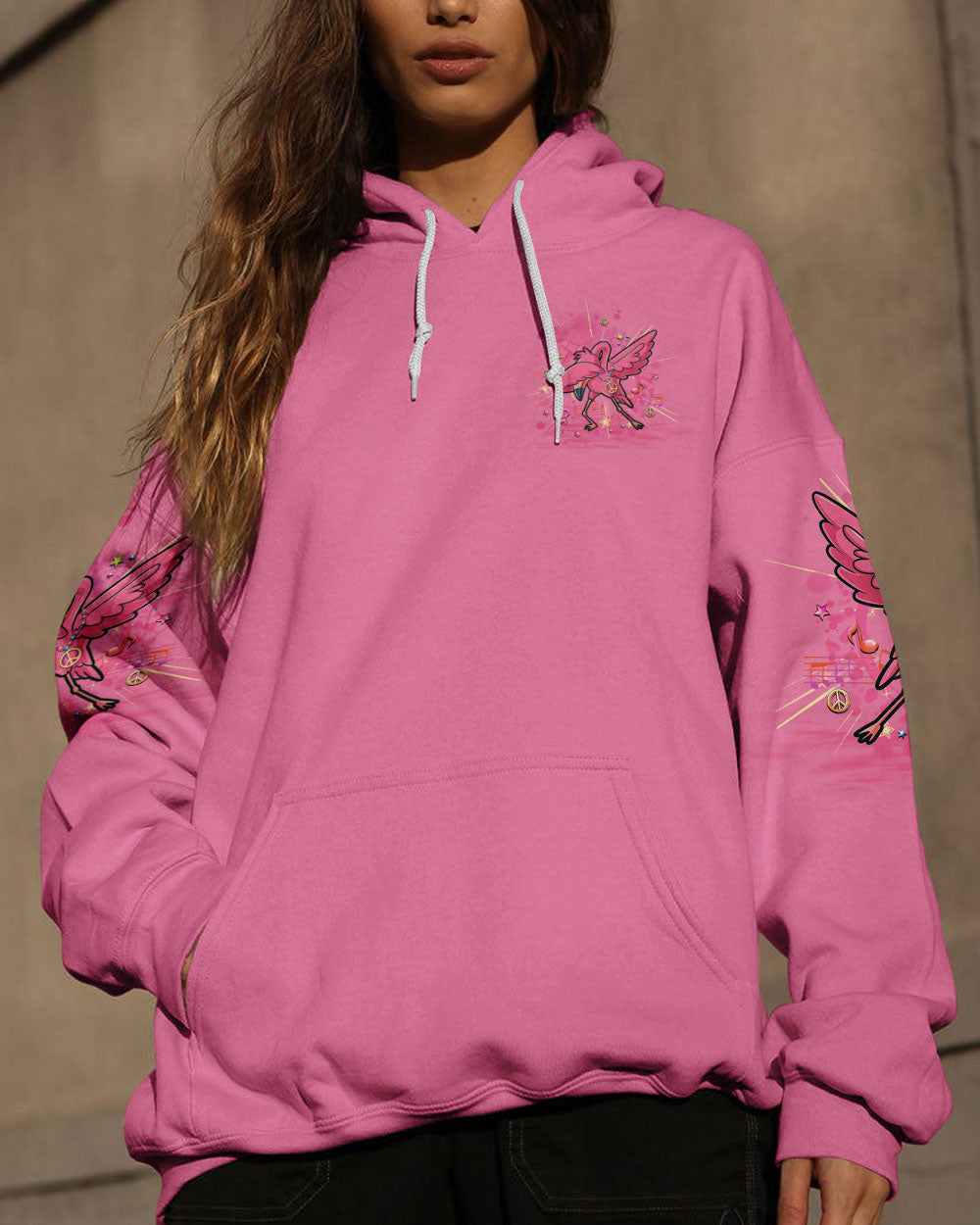 I AM WHO I AM FLAMINGO ALL OVER PRINT - YHLT1607241