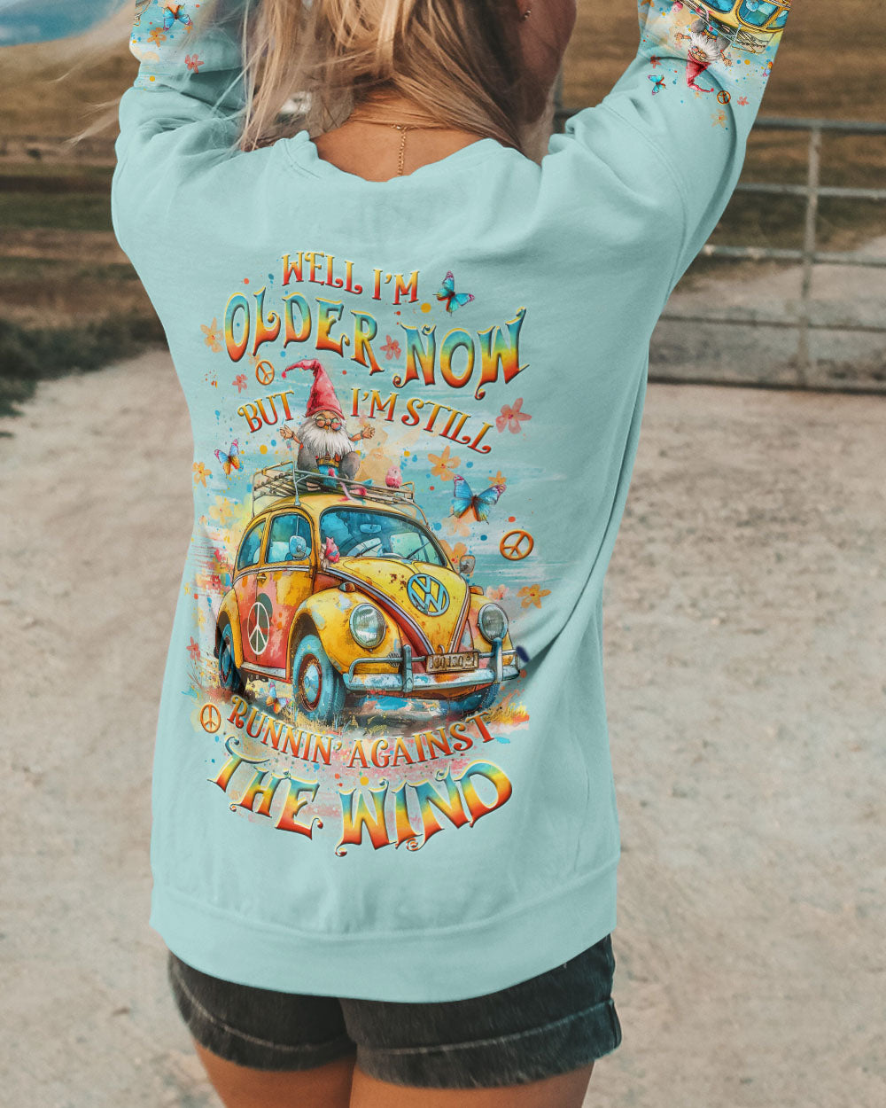 RUNNING AGAINST THE WIND ALL OVER PRINT - YHLT1608243