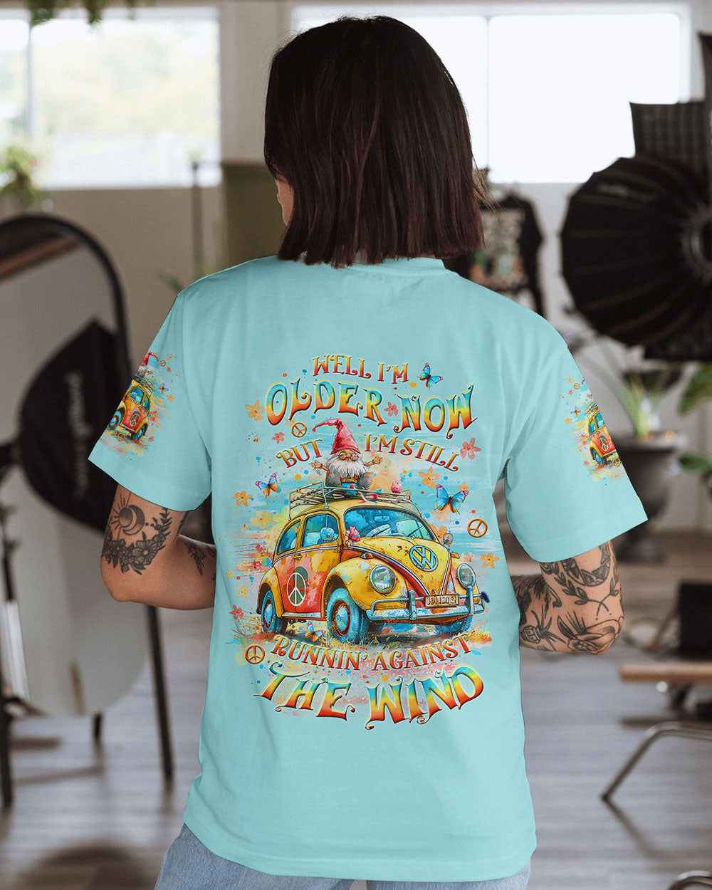 RUNNING AGAINST THE WIND ALL OVER PRINT - YHLT1608243