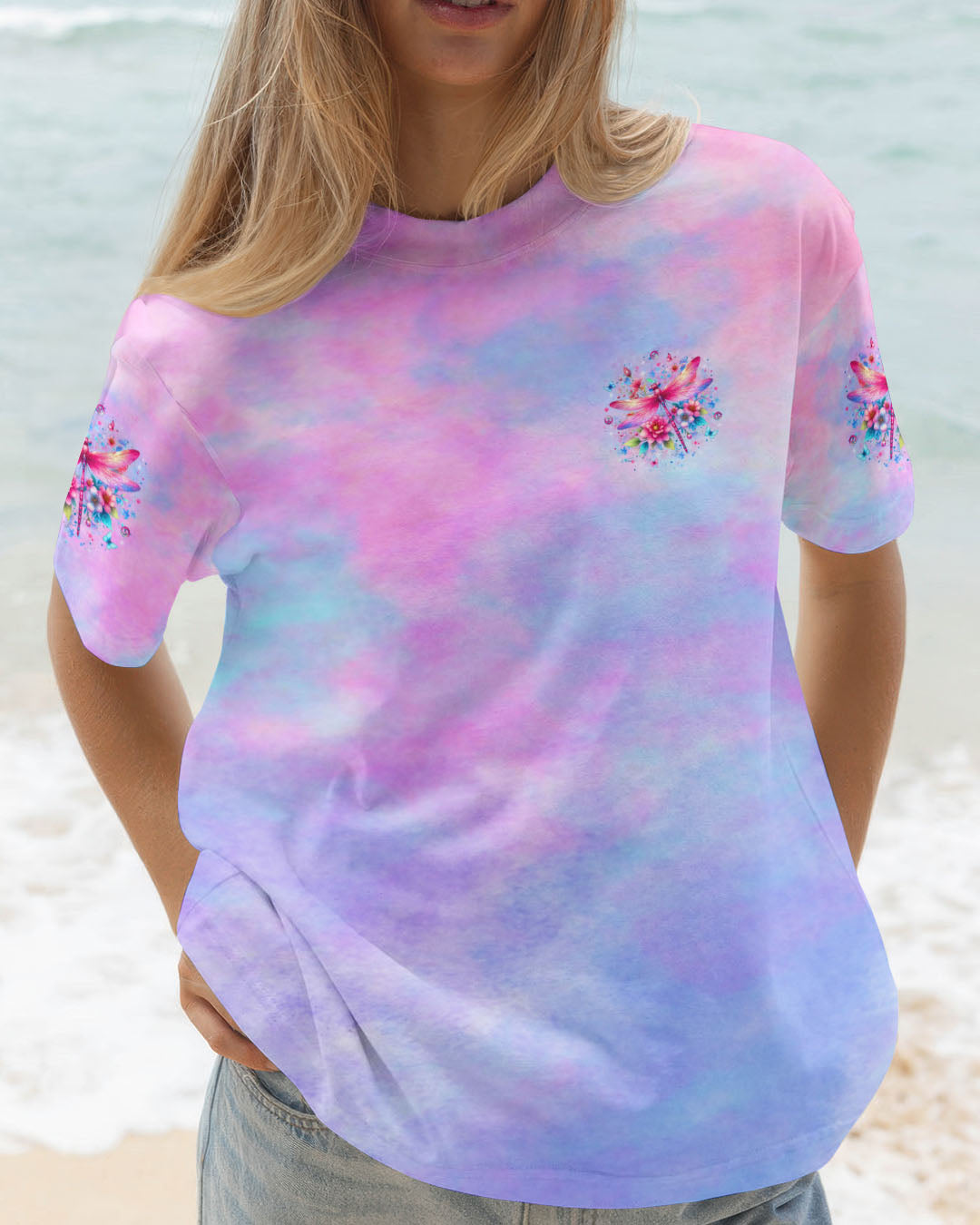 JUST BREATHE BUTTERFLY ALL OVER PRINT - YHLT1610252