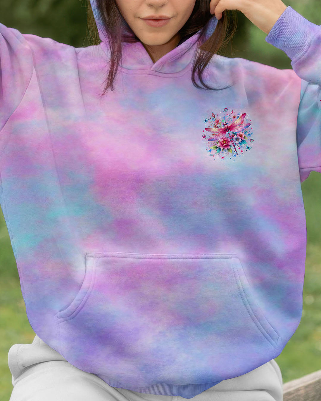 JUST BREATHE BUTTERFLY ALL OVER PRINT - YHLT1610252