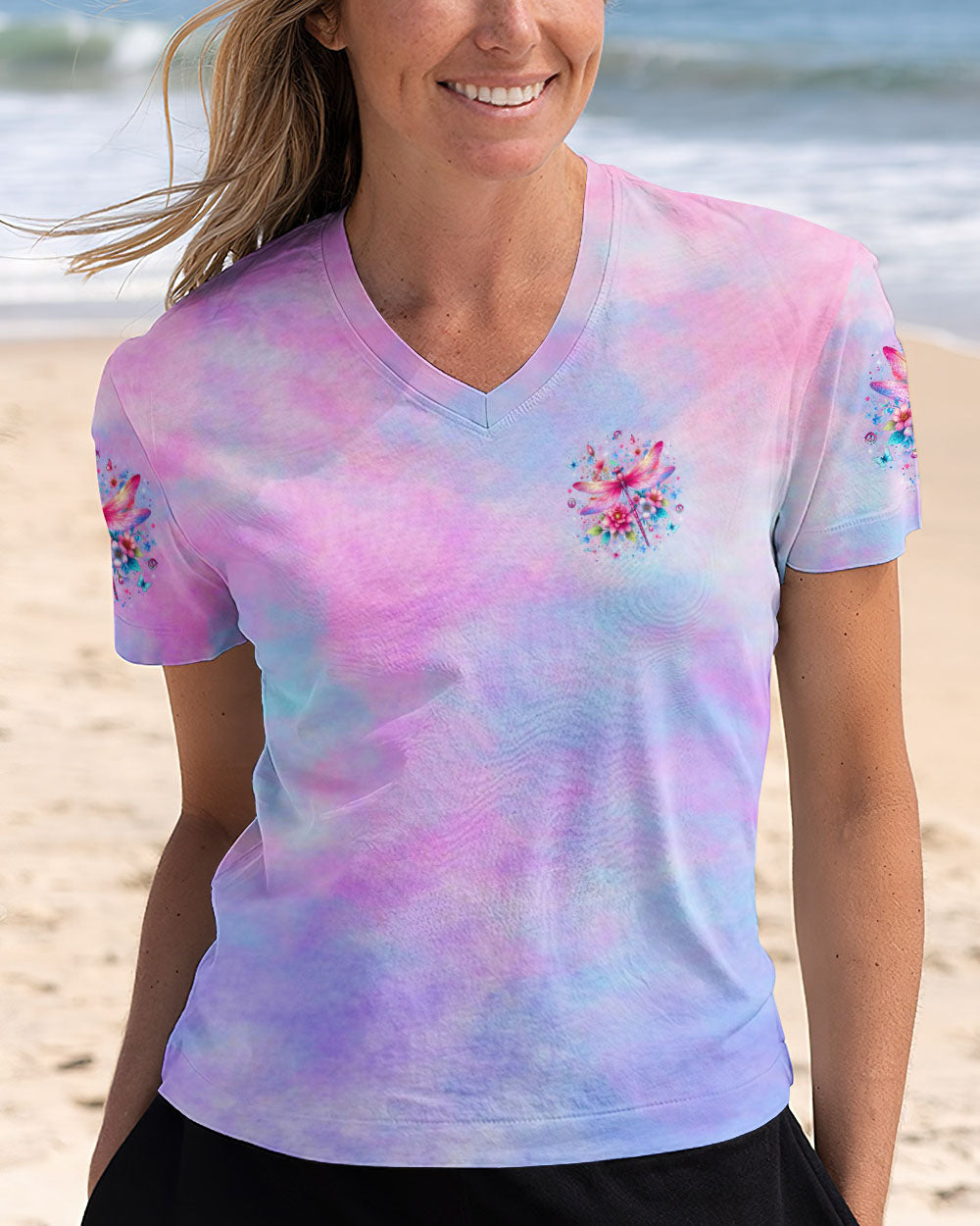 JUST BREATHE BUTTERFLY ALL OVER PRINT - YHLT1610252