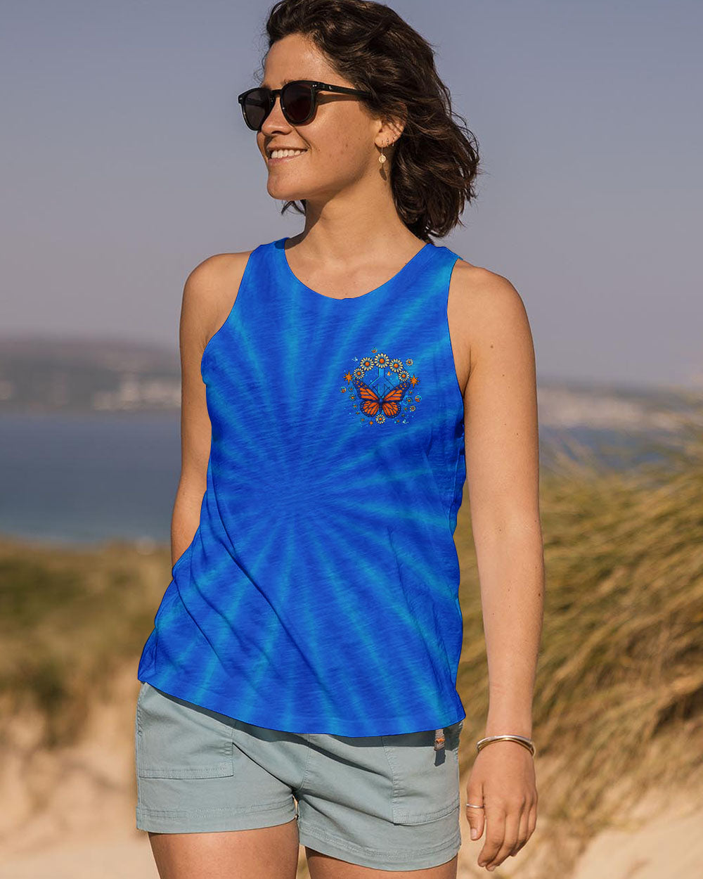 BE KIND TIE DYE ALL OVER PRINT - YHLT1706252