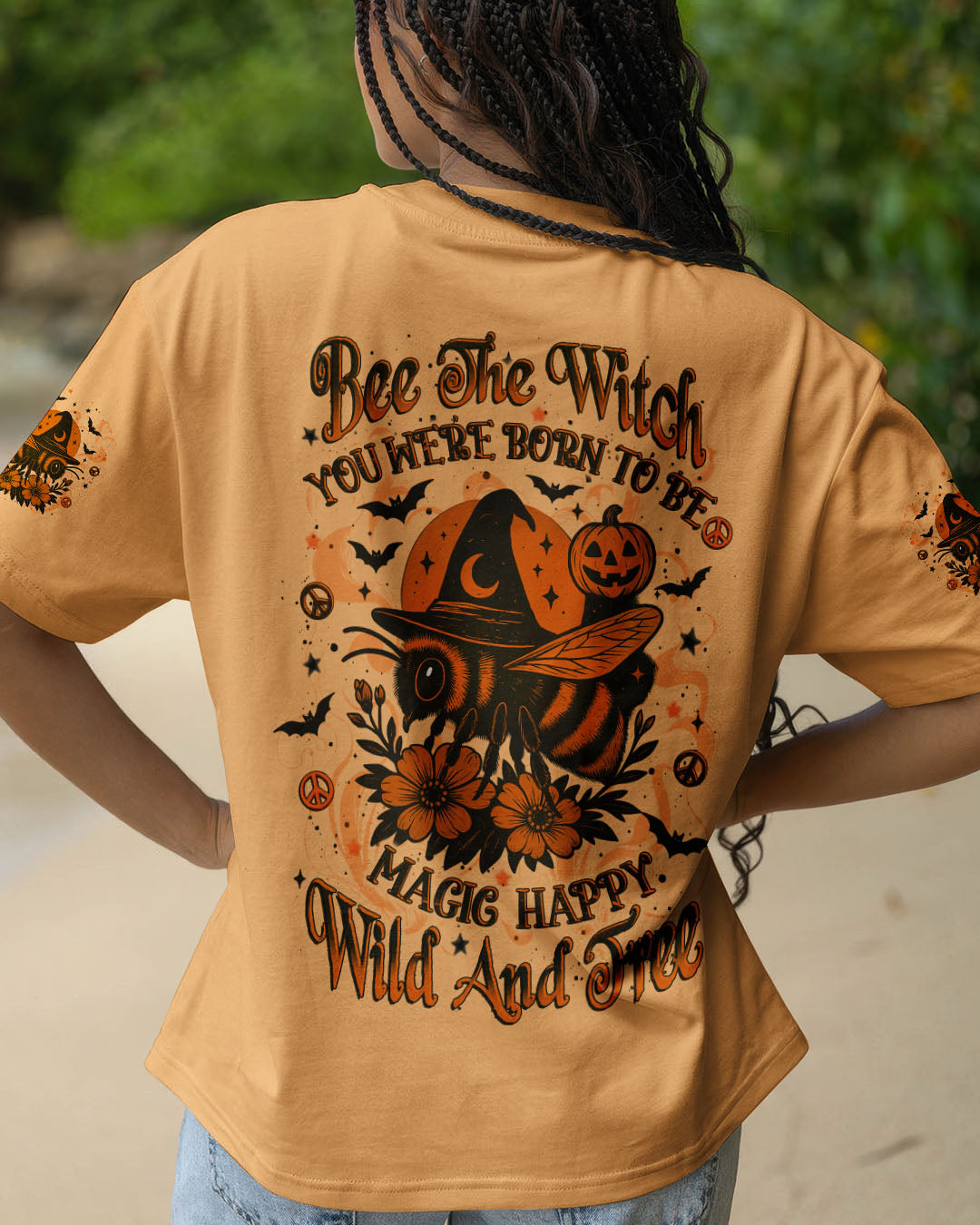 BEE THE WITCH HALLOWEEN ALL OVER PRINT - YHLT1707252