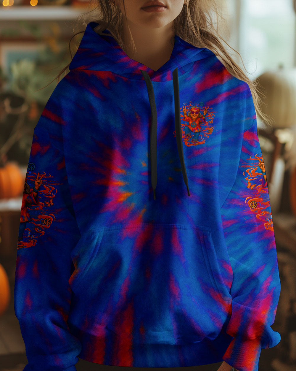 OLD HIPPIES DON'T DIE HIPPIE GRANDMAS ALL OVER PRINT - YHLT1806252