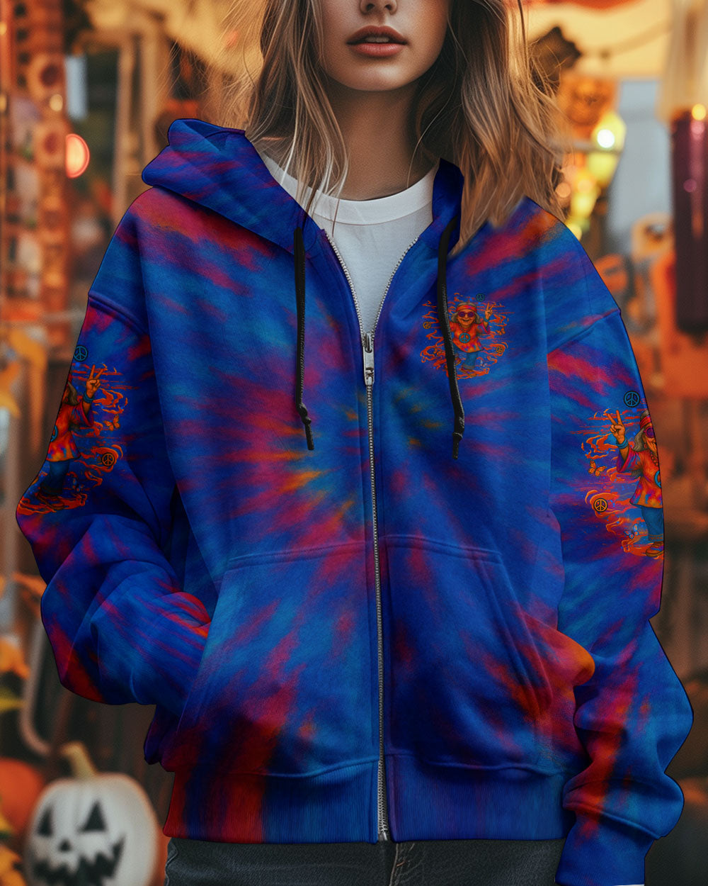 OLD HIPPIES DON'T DIE HIPPIE GRANDMAS ALL OVER PRINT - YHLT1806252