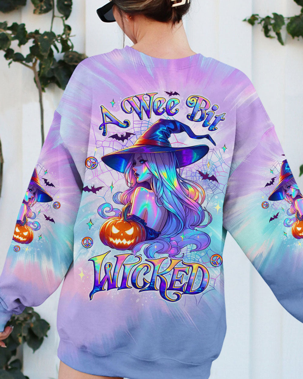 A WEE BIT WICKED HALLOWEEN ALL OVER PRINT - YHLT1808253
