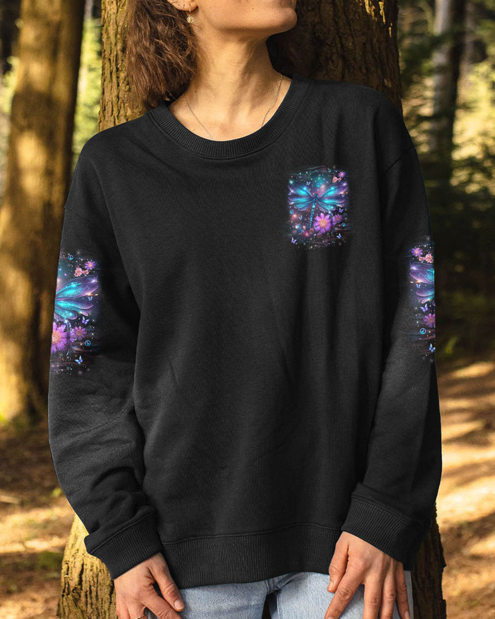 I BELIEVE THERE ARE ANGELS AMONG US DRAGONFLY ALL OVER PRINT - YHLT1902242