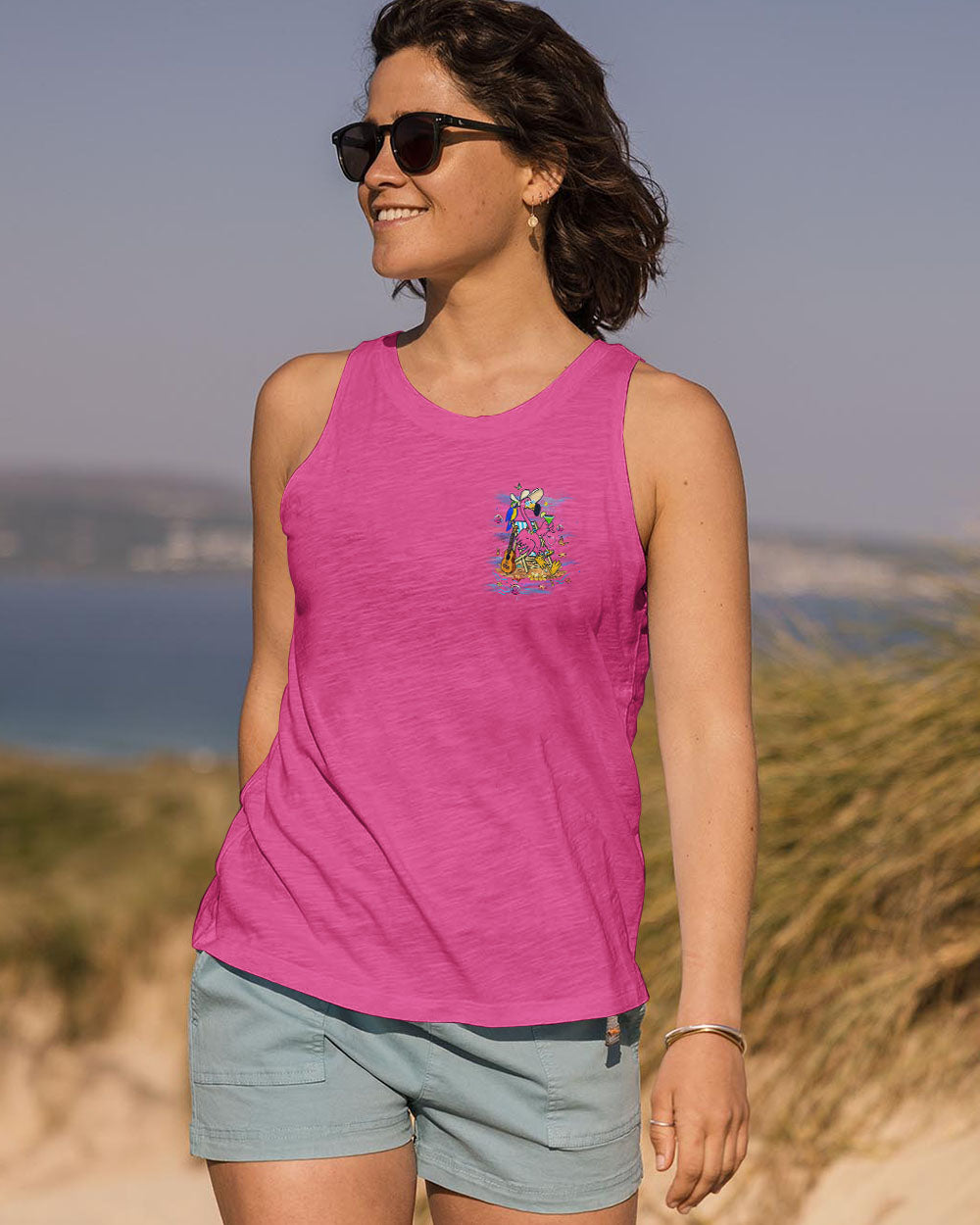 PRETTY IN PINK FLAMINGO ALL OVER PRINT - YHLT1906241