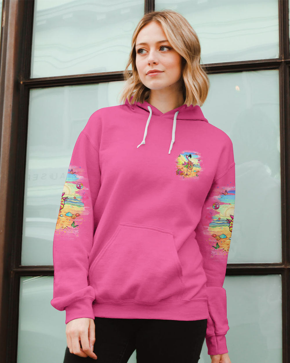 ADMIT IT LIFE WOULD BE BORING WITHOUT ME FLAMINGO ALL OVER PRINT - YHLT1906242