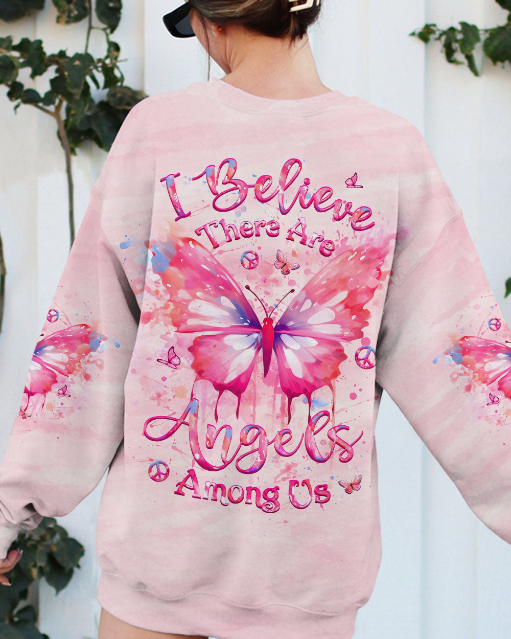 I BELIEVE THERE ARE ANGELS AMONG US ALL OVER PRINT - YHLT1907243