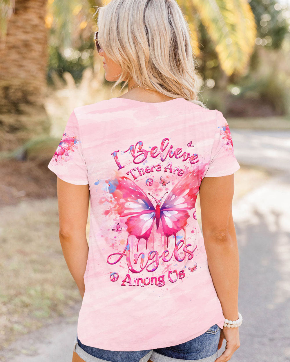 I BELIEVE THERE ARE ANGELS AMONG US ALL OVER PRINT - YHLT1907243