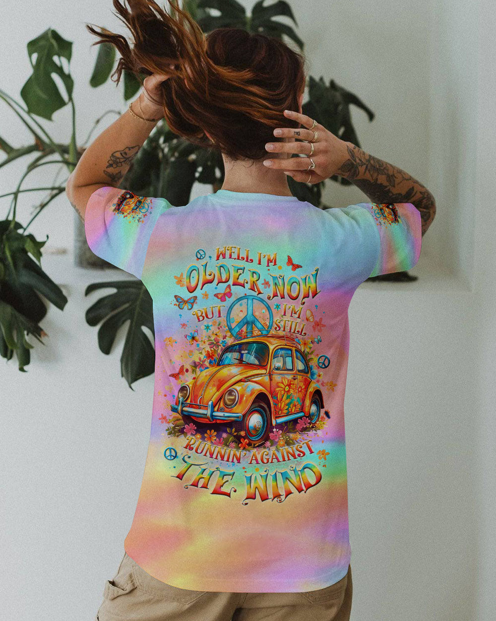 RUNNING AGAINST THE WIND ALL OVER PRINT - YHLT1908243