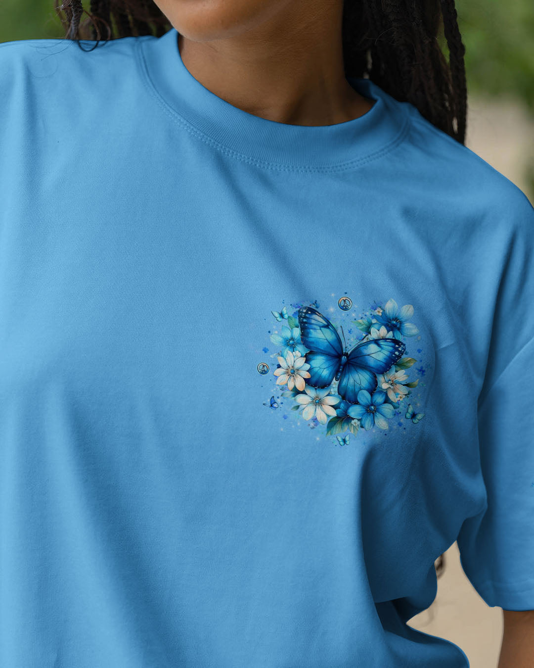 JUST BREATHE BUTTERFLY ALL OVER PRINT - YHLT1909251