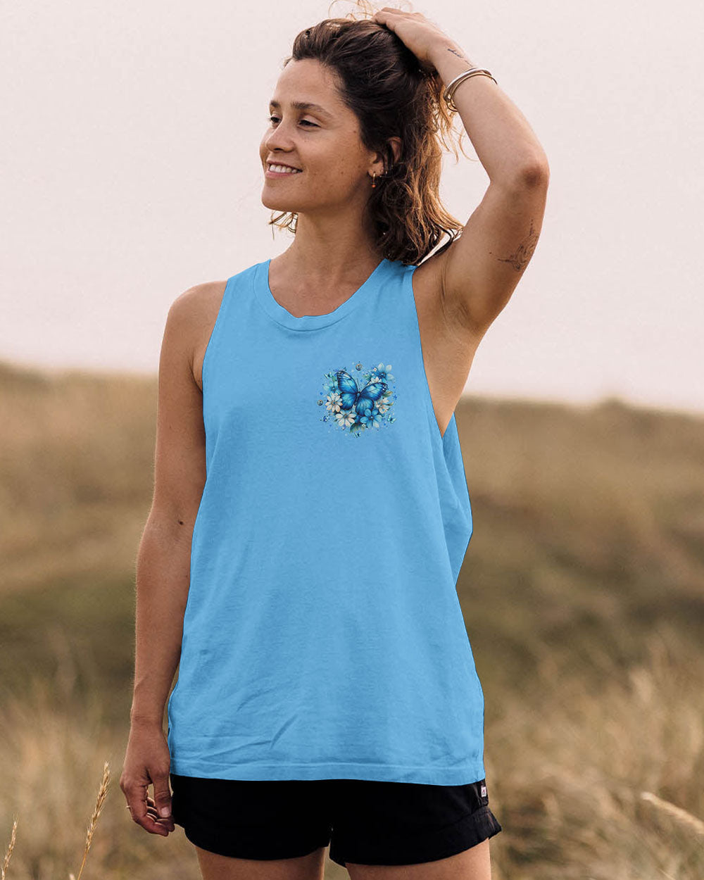 JUST BREATHE BUTTERFLY ALL OVER PRINT - YHLT1909251