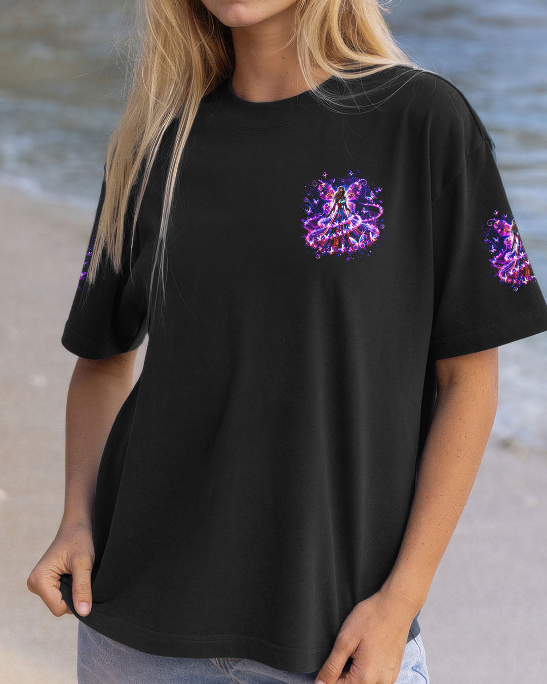 SOME GIRLS ARE JUST BORN WITH HIPPIE SOULS ALL OVER PRINT - YHLT1911251