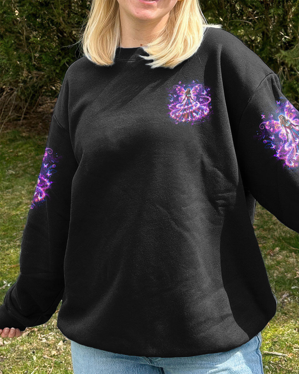 SOME GIRLS ARE JUST BORN WITH HIPPIE SOULS ALL OVER PRINT - YHLT1911251