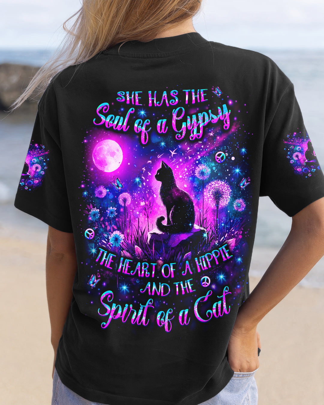 SPIRIT OF A CAT ALL OVER PRINT - YHLT2001261