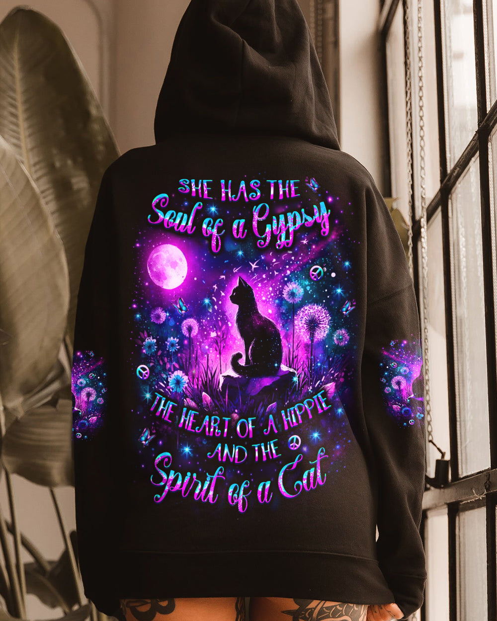 SPIRIT OF A CAT ALL OVER PRINT - YHLT2001261