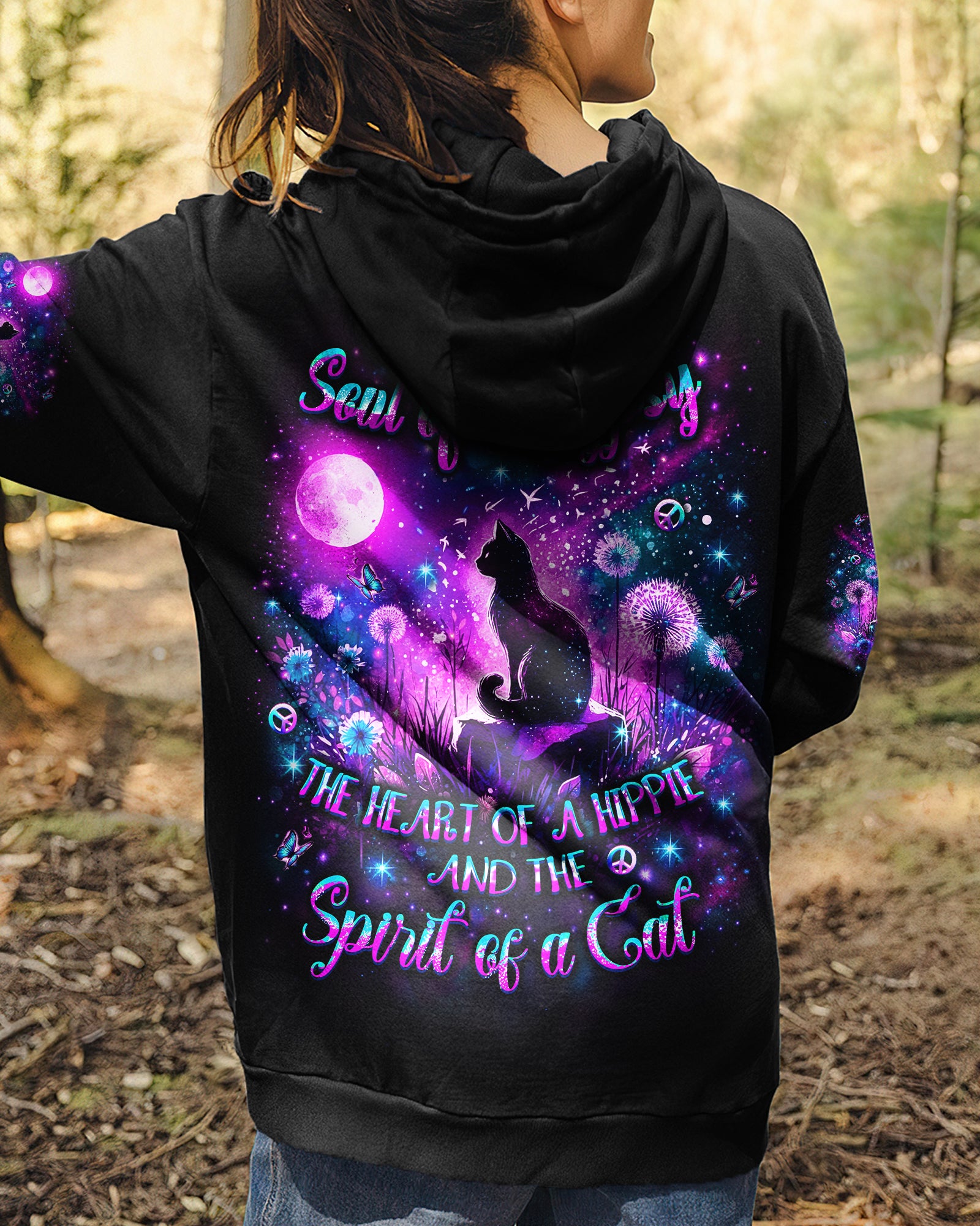 SPIRIT OF A CAT ALL OVER PRINT - YHLT2001261