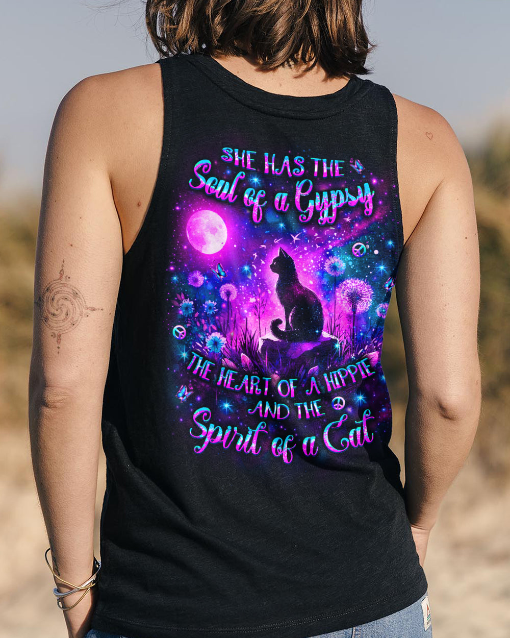 SPIRIT OF A CAT ALL OVER PRINT - YHLT2001261