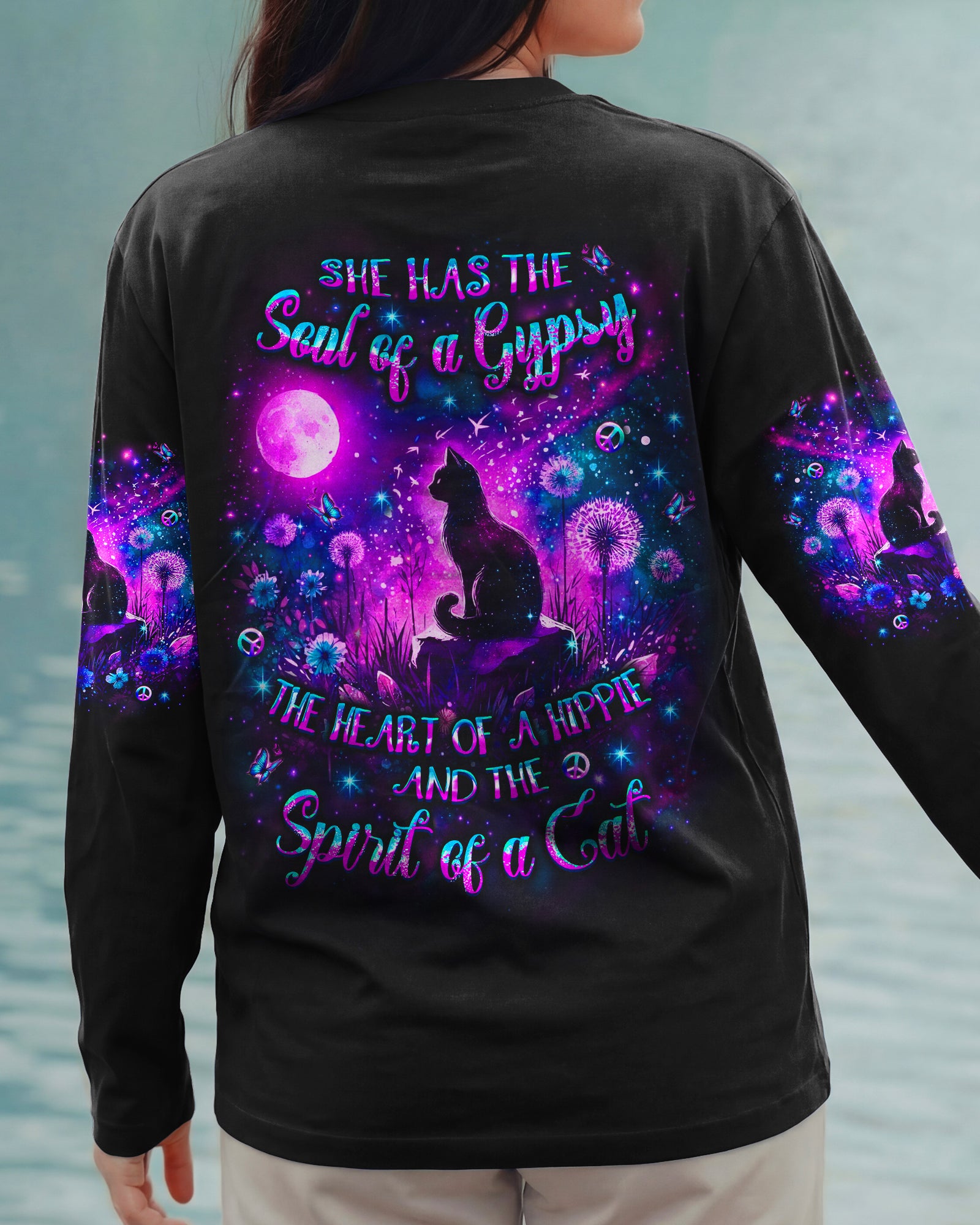 SPIRIT OF A CAT ALL OVER PRINT - YHLT2001261