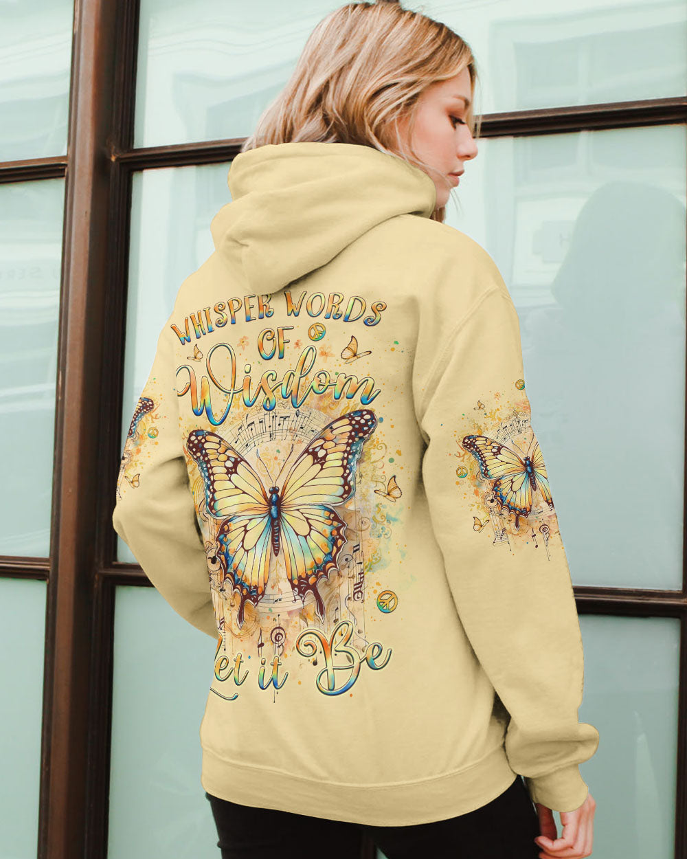 WHISPER WORDS OF WISDOM BUTTERFLY ALL OVER PRINT - YHLT2003244