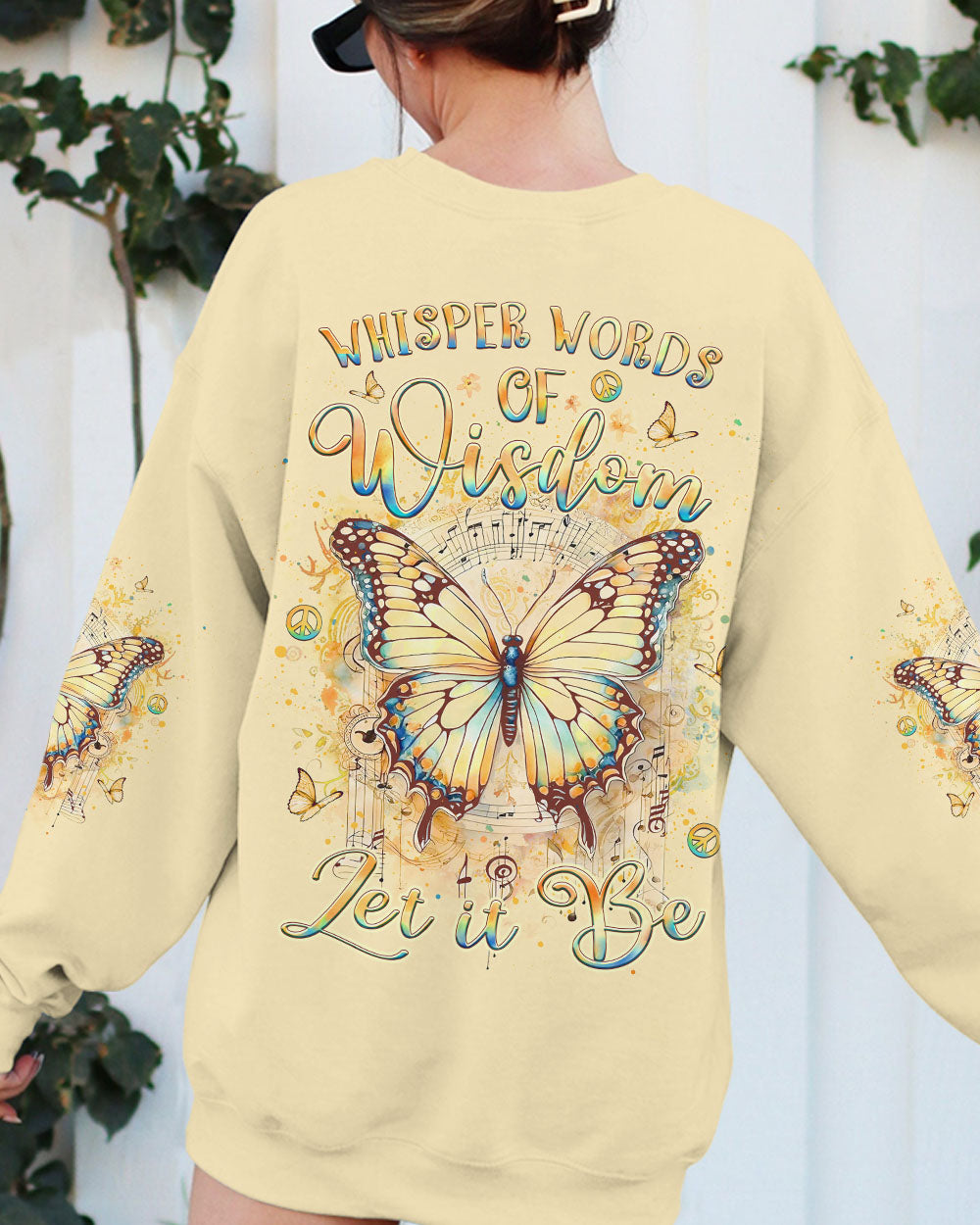 WHISPER WORDS OF WISDOM BUTTERFLY ALL OVER PRINT - YHLT2003244