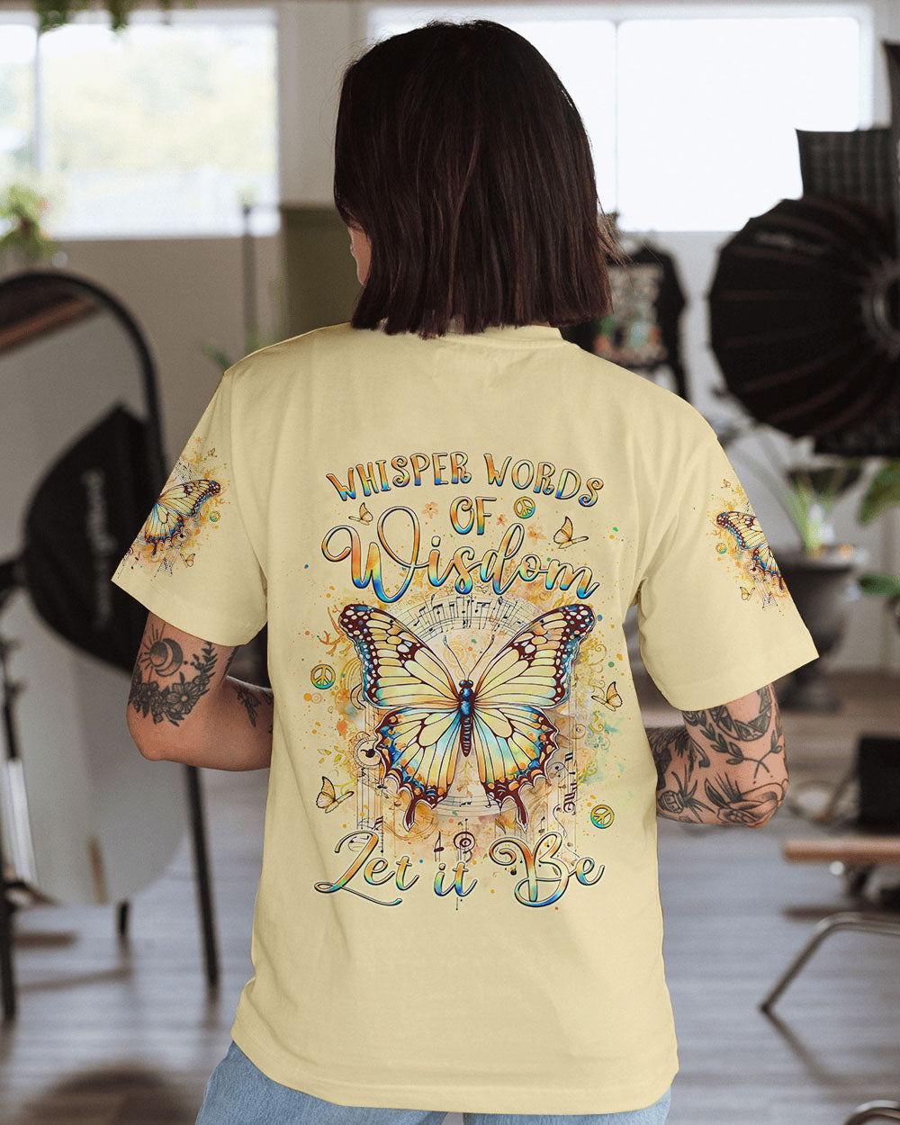 WHISPER WORDS OF WISDOM BUTTERFLY ALL OVER PRINT - YHLT2003244