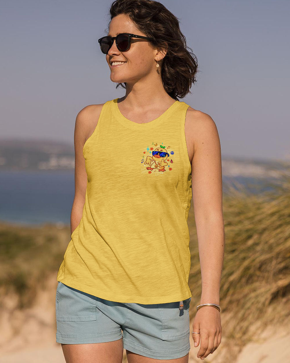 BE YOU THE WORLD WILL ADJUST DUCK ALL OVER PRINT - YHLT2008251