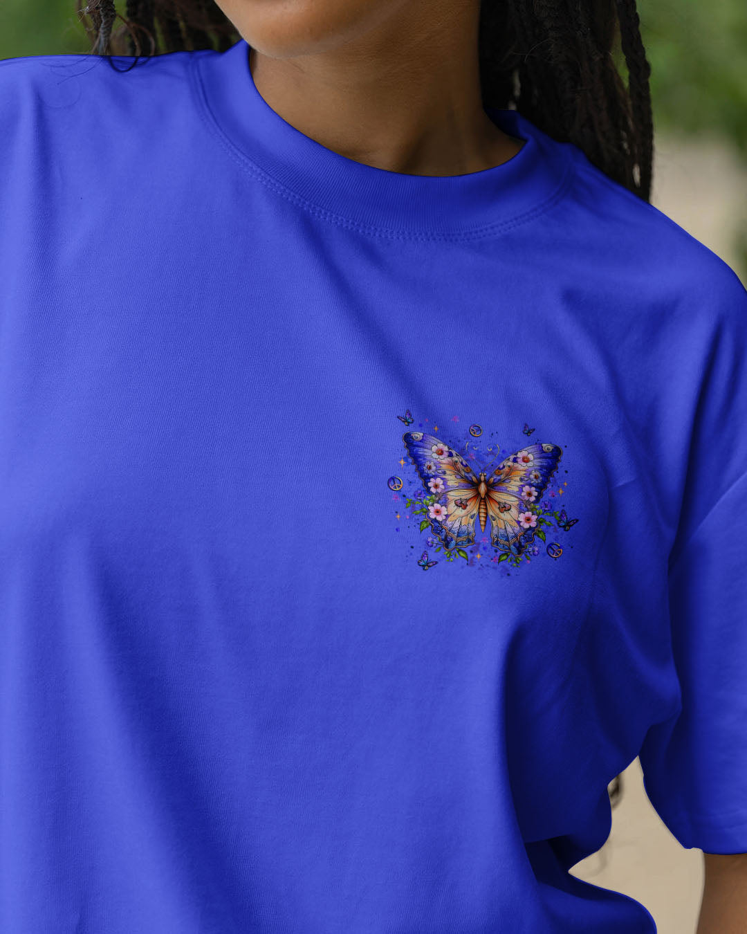 WHISPER WORDS OF WISDOM LET IT BE BUTTERFLY ALL OVER PRINT - YHLT2010251