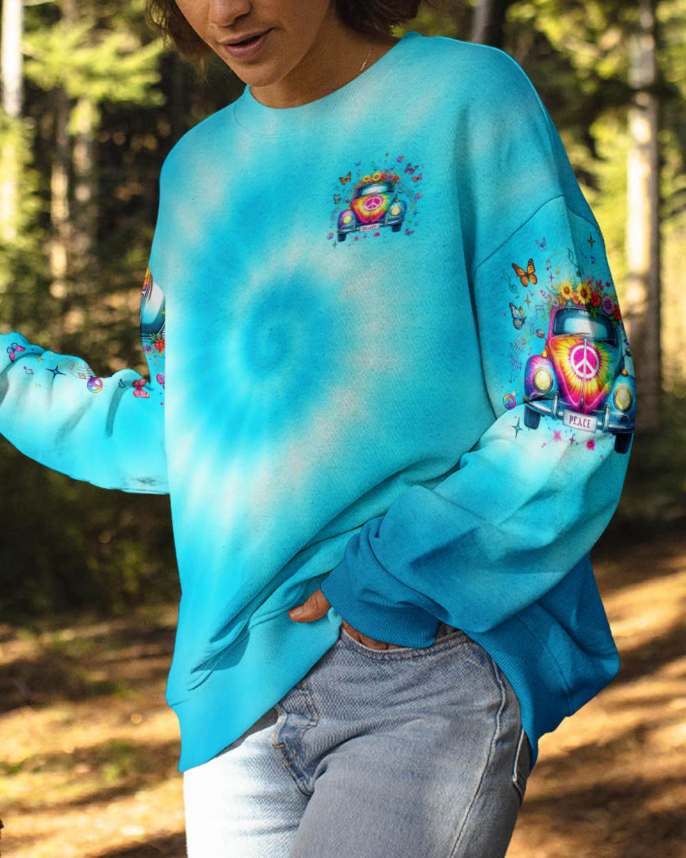 RUNNING AGAINST THE WIND ALL OVER PRINT - YHLT2104252