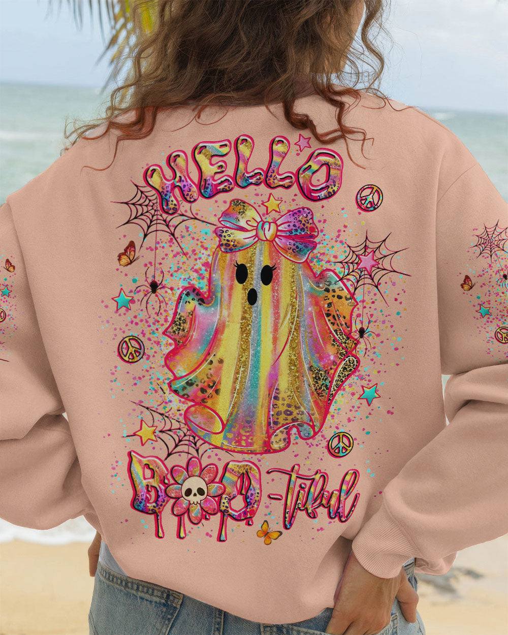HELLO BOOTIFUL HALLOWEEN ALL OVER PRINT - YHLT2108252