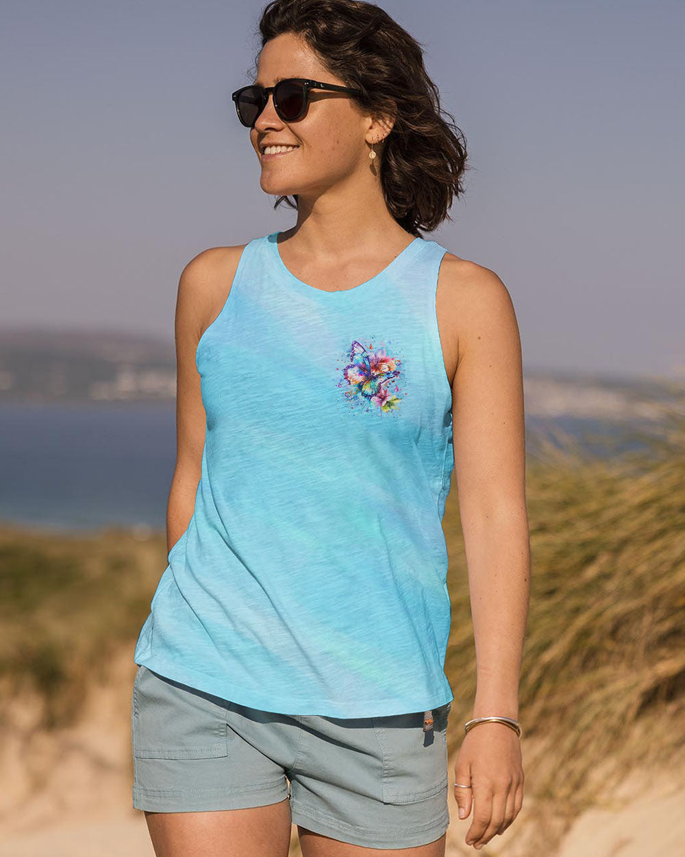 JUST BREATHE BUTTERFLY ALL OVER PRINT - YHLT2207242