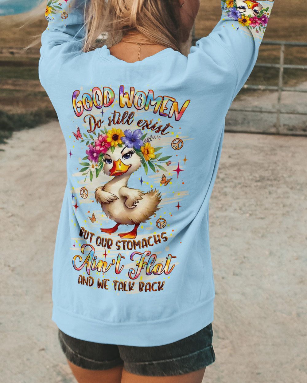 GOOD WOMEN DO STILL EXIST DUCK ALL OVER PRINT - YHLT2209254