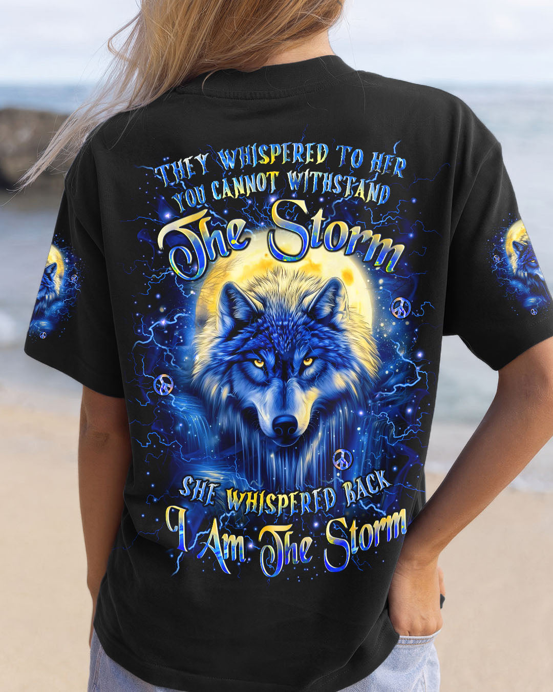 I AM THE STORM WOLF ALL OVER PRINT - YHLT2210251