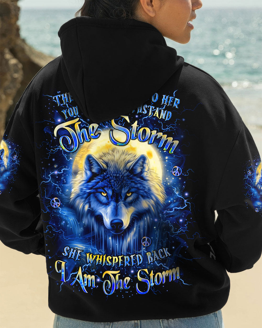 I AM THE STORM WOLF ALL OVER PRINT - YHLT2210251
