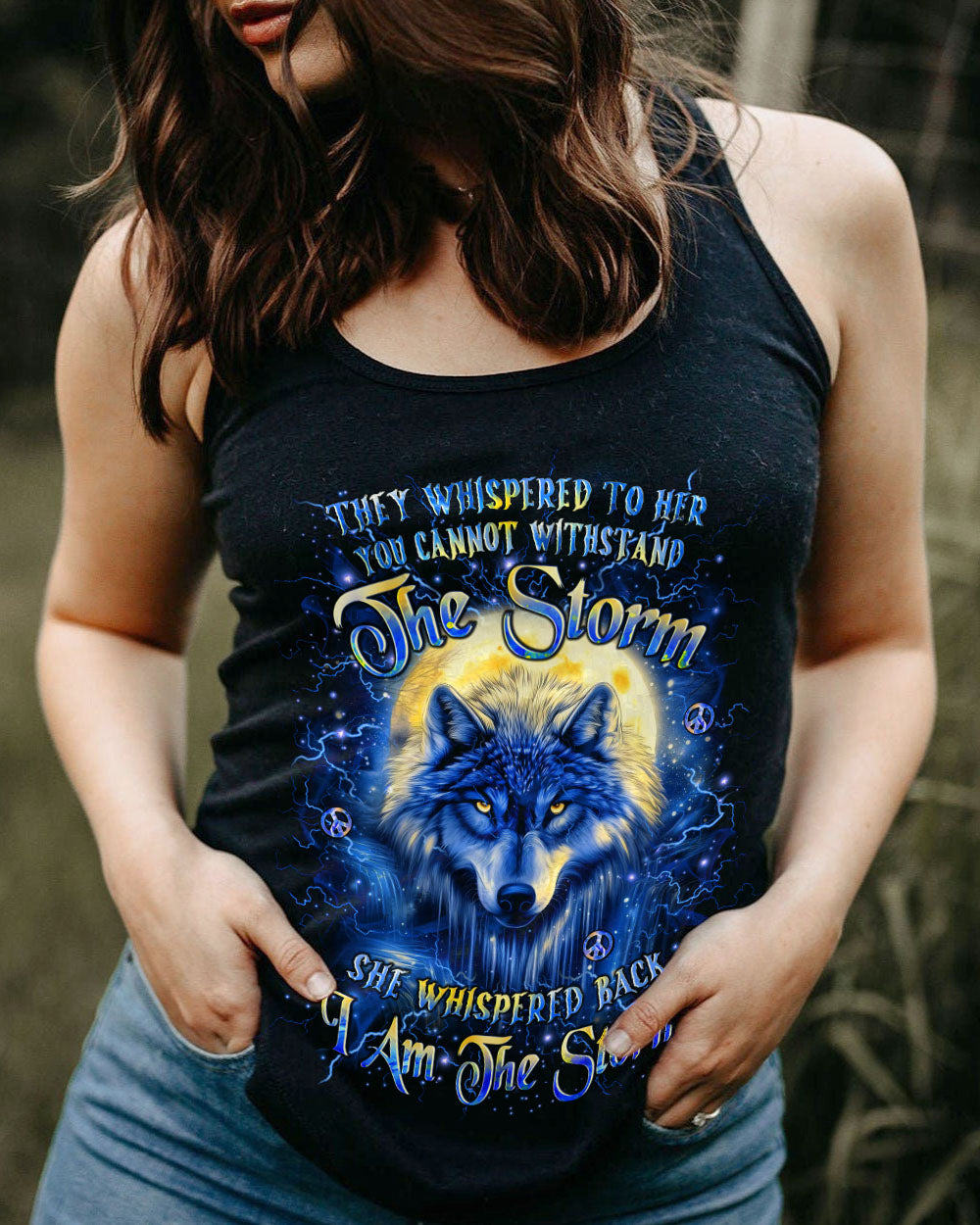 I AM THE STORM WOLF ALL OVER PRINT - YHLT2210251