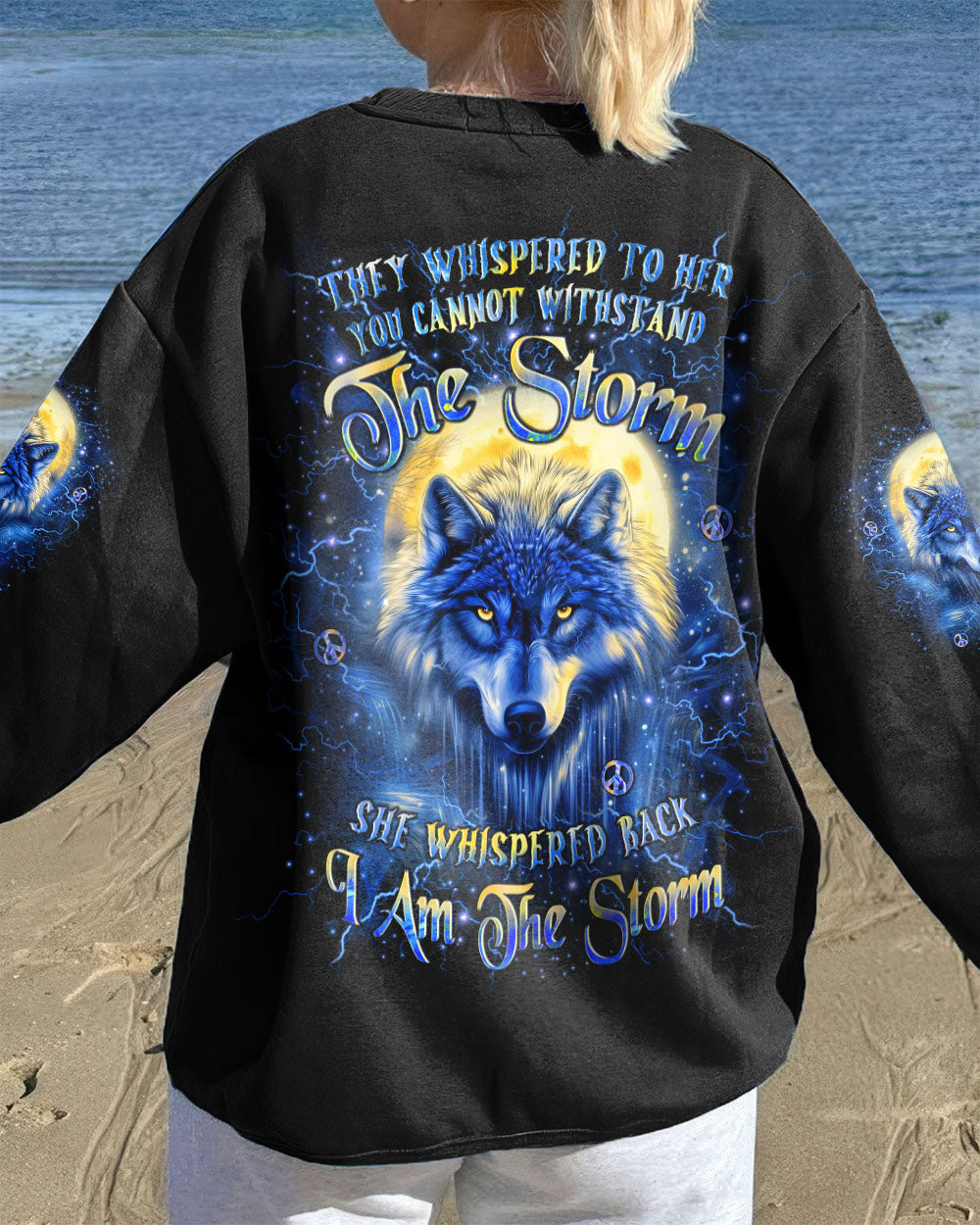 I AM THE STORM WOLF ALL OVER PRINT - YHLT2210251
