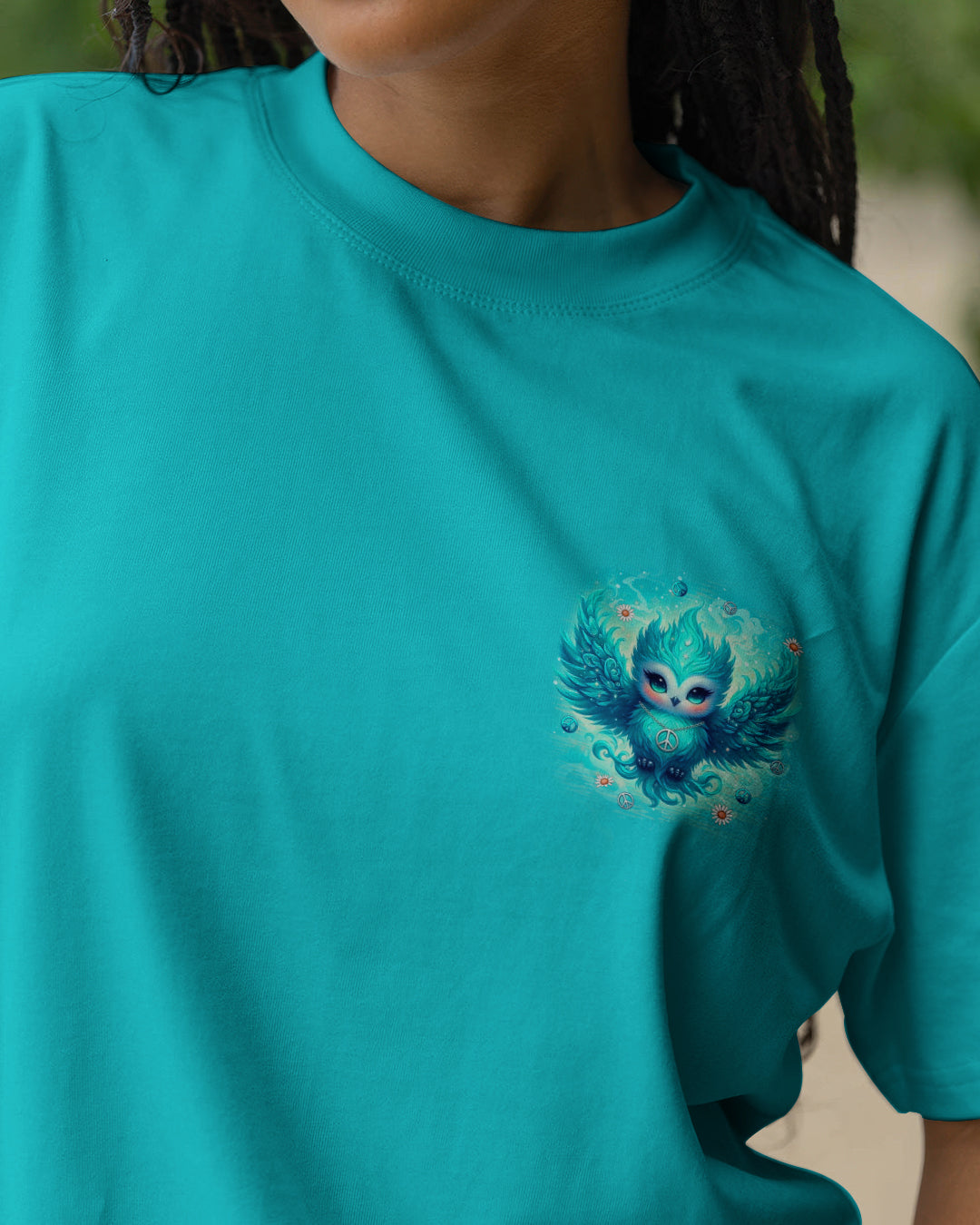 WHISPER WORDS OF WISDOM LET IT BE OWL ALL OVER PRINT - YHLT2212252