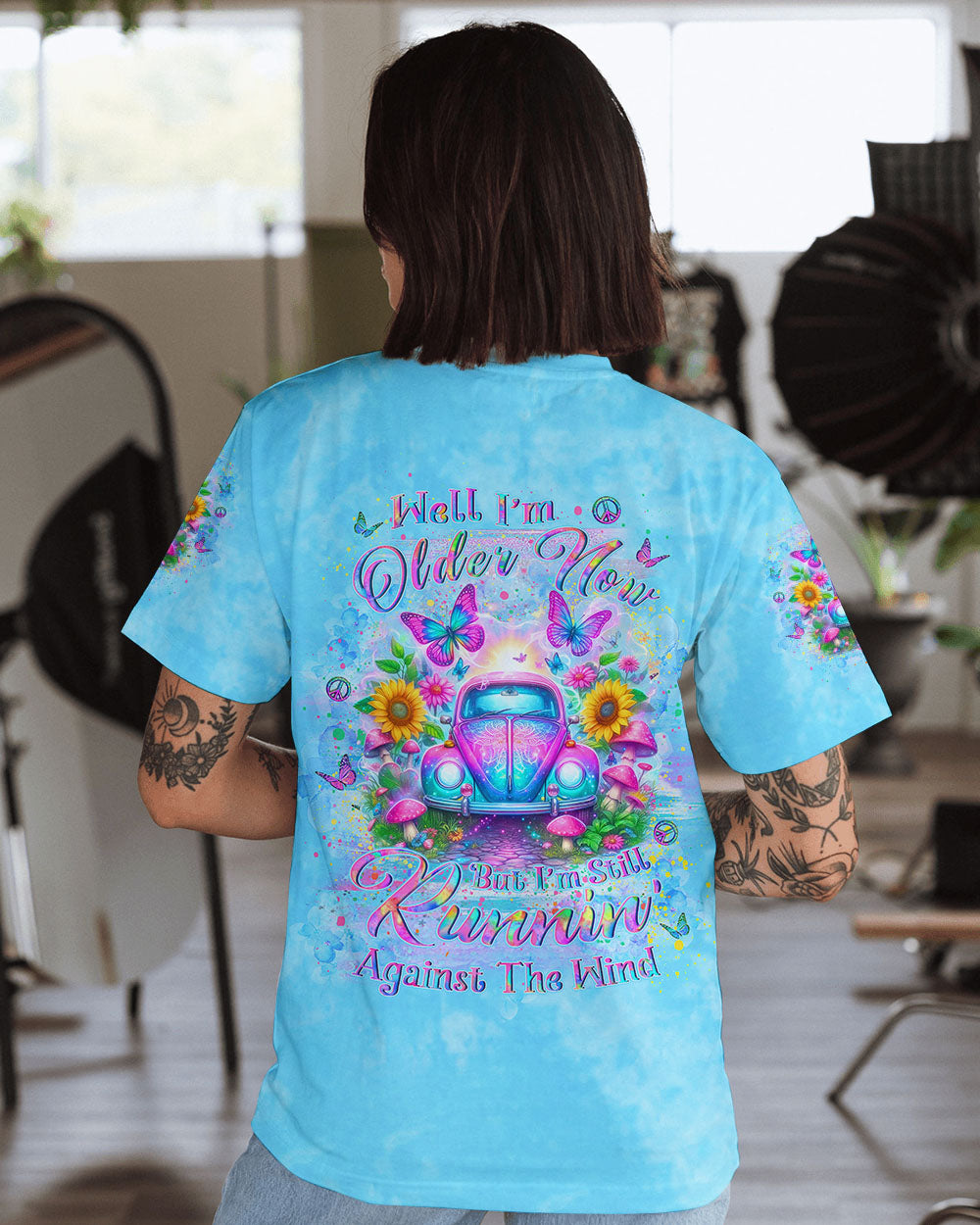 RUNNING AGAINST THE WIND ALL OVER PRINT - YHLT2304244